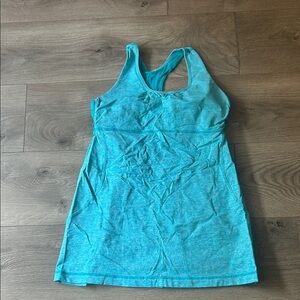 Lululemon Athletica Teal Racerback Tank